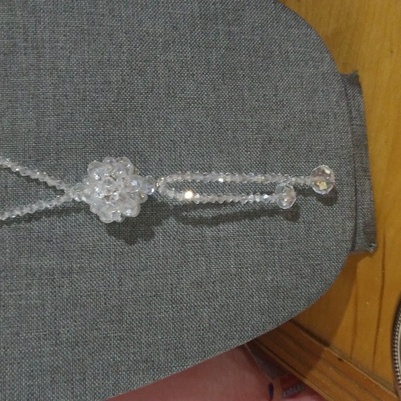 Tassel Pendant Crystal Bead Long Necklace - Picture 7 of 16